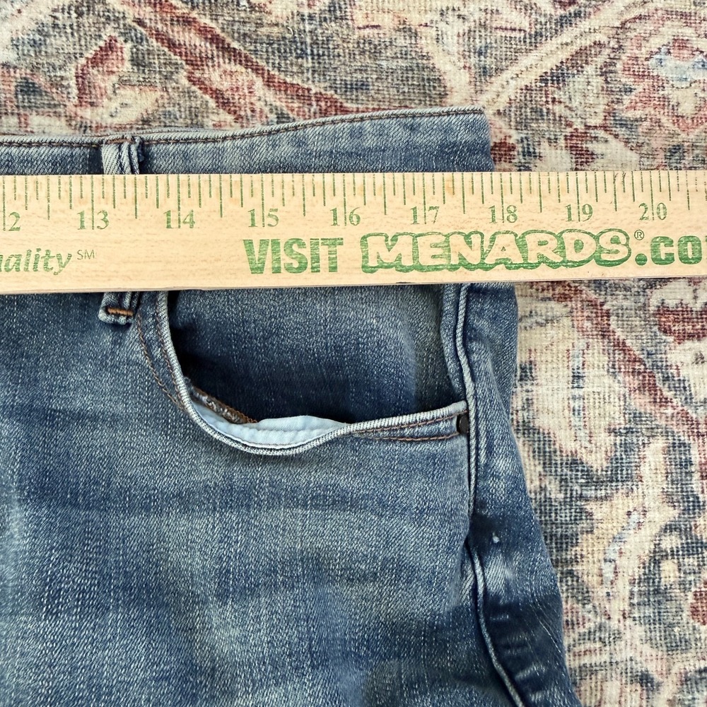 White House Black Market Everyday Soft Skinny Ankle Jean 16 Curvy Beaded - Picture 9 of 12
